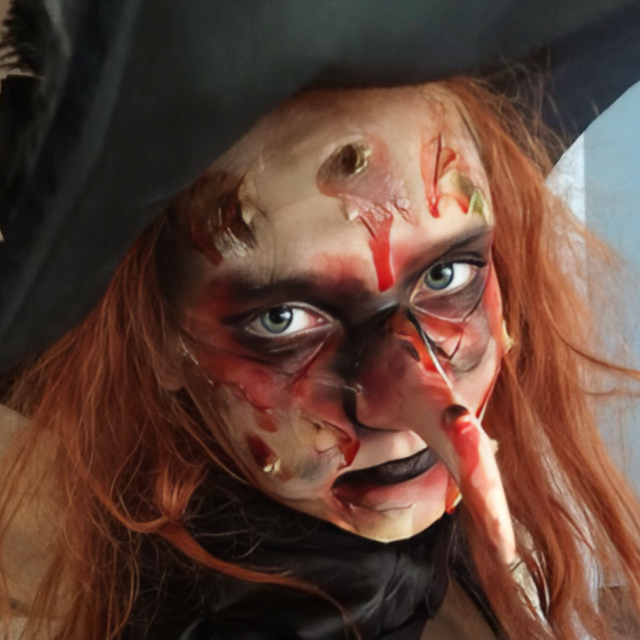 Event & Motto-Make-Up: Hexe